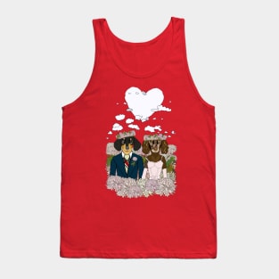 Dachshund Lovers - Honeymoon Tank Top